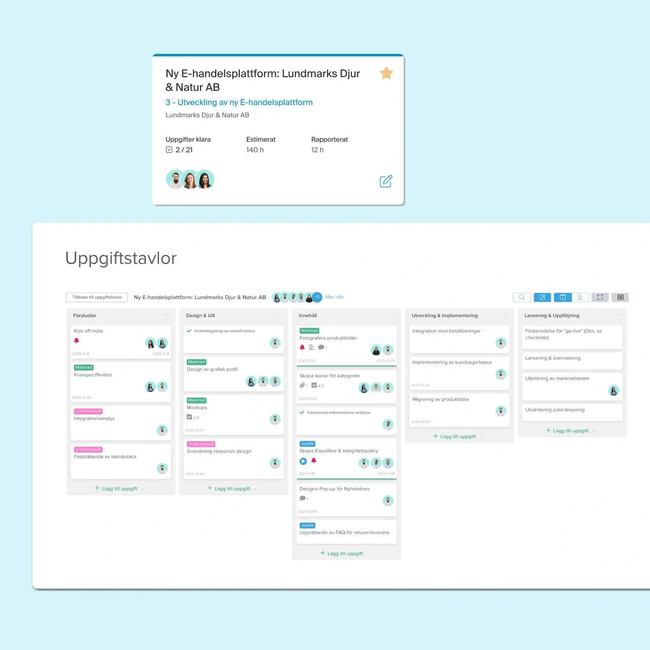 Uppgifter, tasks och to do-listor